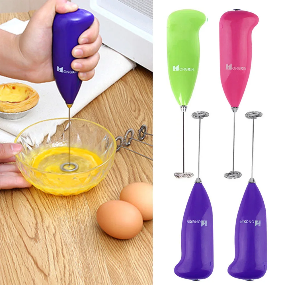 Мини Пособия по кулинарии инструмент молоко смеситель Frother Электрический ручка