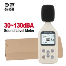 RZ Digital Sound Level Meter Meters Noise Tester In Decibels LCD A C FAST SLOW DB
