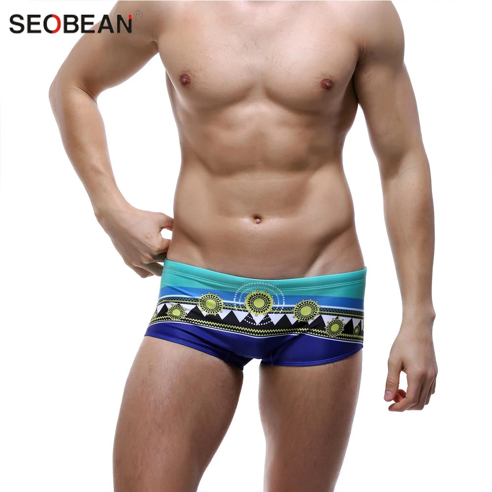 boxer brief style swimwear