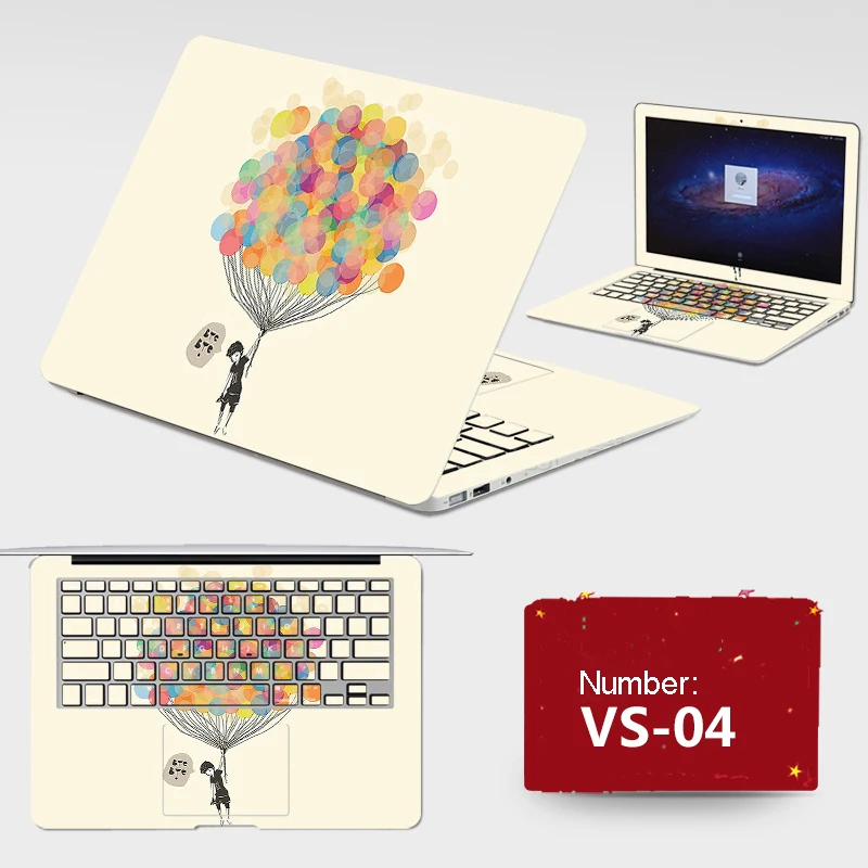 New ! 2017 Laptop Sticker Free Cutting PVC Skins Dustproof ABC Sides+Keys+Key Interstice Stickers For lenovo M50 Case