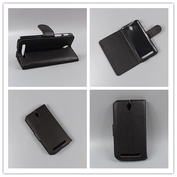 Для ASUS ZenFone C ZC451CG ZC 451 CG Z007 4 5 дюймов Роскошный кожаный чехол с зернистой текстурой