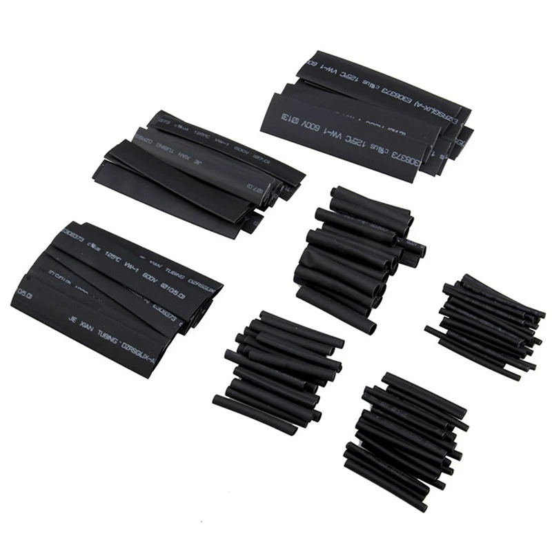 

254pcs Heat Shrink Connector Wire Tube Assortment Wrap Tubing Electrical Connection Cable Sleeve Electrical insulation LB