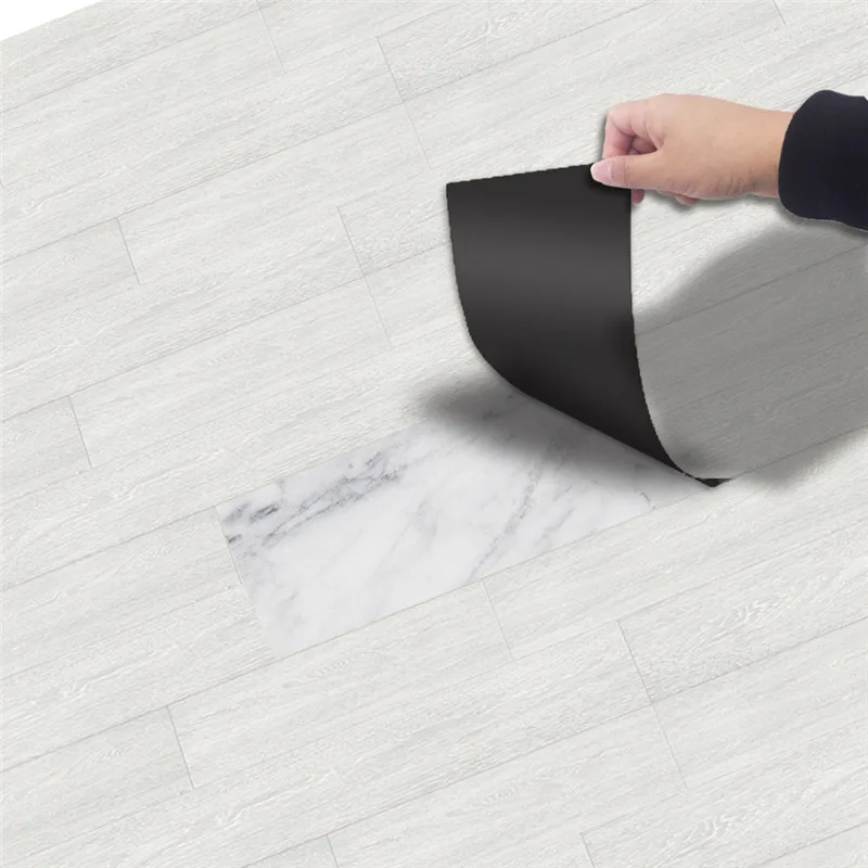 

Wood grain floor stickers PVC floor self-adhesive wall stickers 20*300CM
