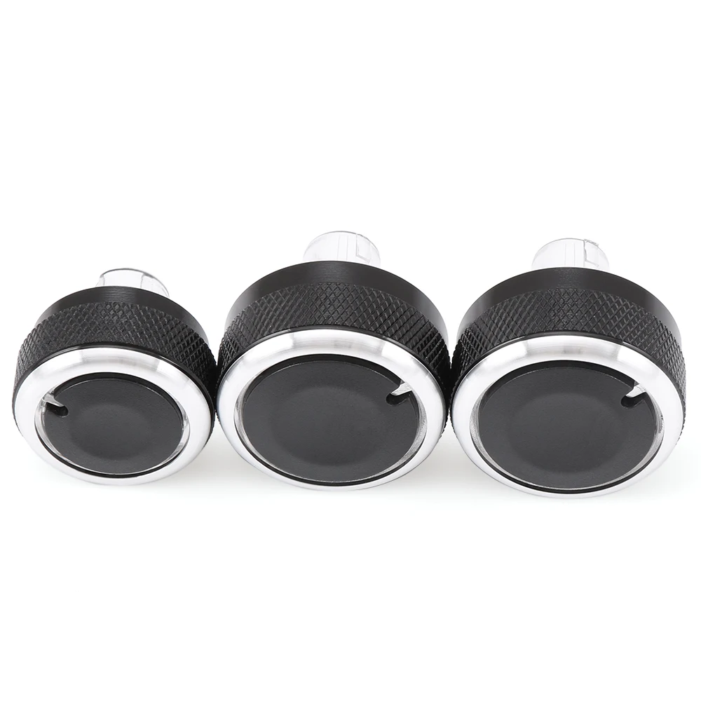 3 шт. ручка переключателя кондиционера для VW Jetta MK5 MK6 Bora Golf 5 Tiguan Touran Passta B6 B7 Skoda Octavia
