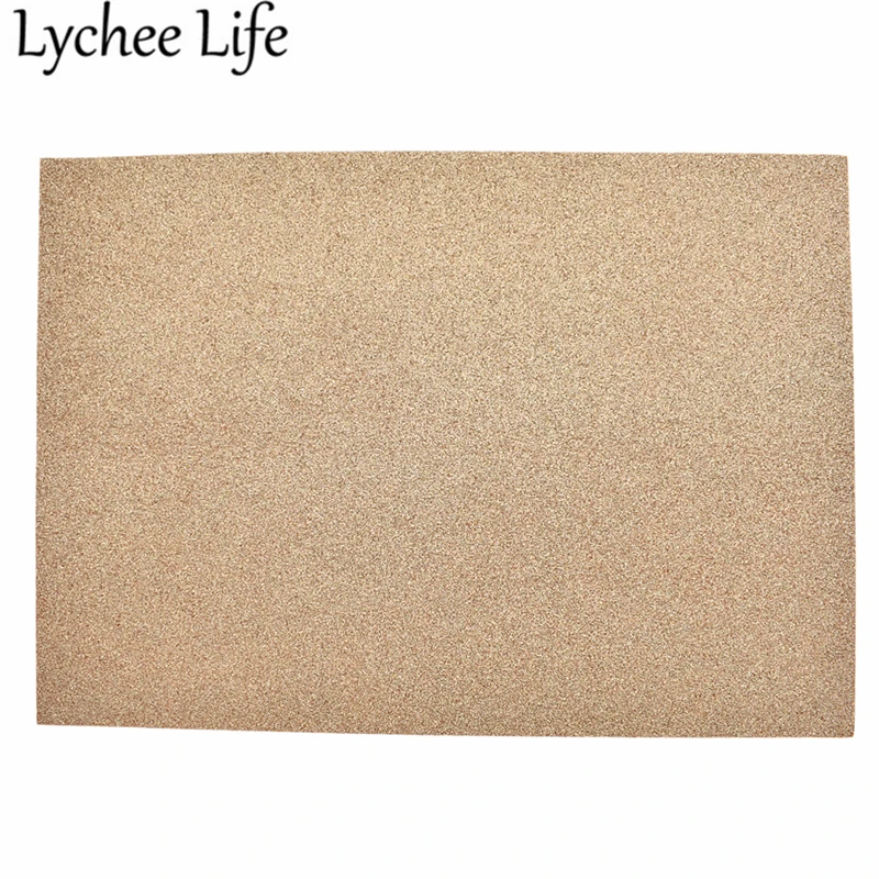 Lychee Life A4 блестящая фетровая ткань 30x21 см цветная блестящая ткань DIY Ручная работа швейная одежда аксессуары для одежды поставки