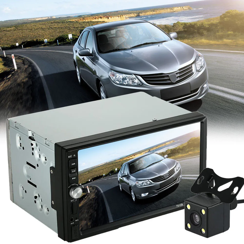 AUTO Car Video Player DVD 7'' HD Touch Screen Bluetooth Stereo Radio