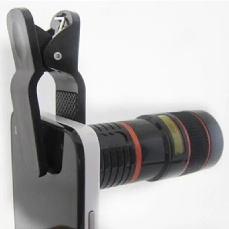 

Universal 8X Optical Zoom Telescope Camera Lens Clip Mobile Phone Telescope For iPhone6 for Samsung for HTC for Huawei Xiaomi