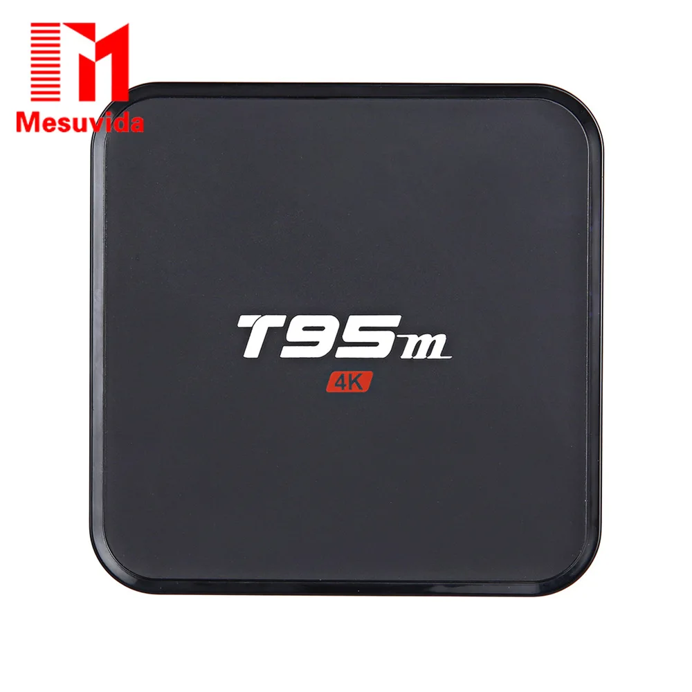 

Mesuvida Sunvell T95M Smart Android 6.0 TV Box RAM 1G ROM 8G 4K Amlogic S905x Miracast HD Smart Media Player Set top box Tv