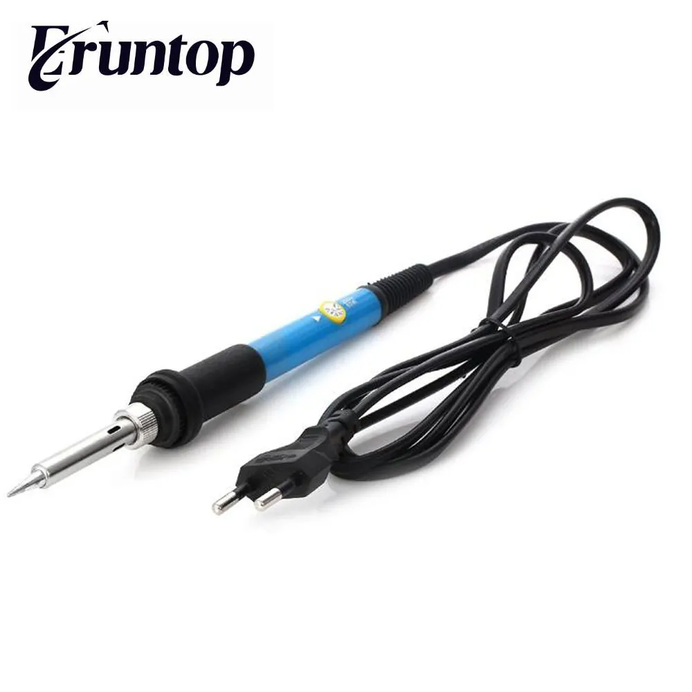 

Eruntop 60W Electric Soldering Irons Temperature Adjustable Electric Iron Mini Handle Heat Pencil Soldering Iron with 5 Tips