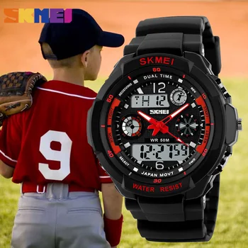 SKMEI Children Watches Sports Fashion LED Quartz Digital Watch Boys Girls Kids Watch Waterproof Wristwatches Kid Clock New 2019 colorful kids watches bright rose red digital watch for children sports boys girls luminous led waterproof clock reloj infantil