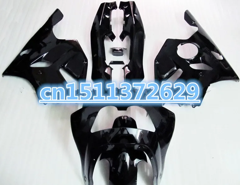 

Motorcycle Fairing kit for KAWASAKI Ninja ZX6R 94 95 96 97 ZX 6R 1994 1995 1996 1997 all gloss black Fairings set-Dor D