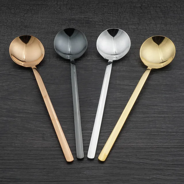 Best Price Stainless Steel Spoon Long Handle Coffee Tea Scoops Tableware Dinnerware Hot Sale Best Price Stainless Steel Spoon Long Handle Coffee Tea Scoops Tableware Dinnerware Hot Sale
