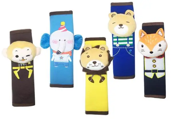 Color : Girl Seat Belt Pads Car Seat Belt Cover Marvel Cartoon Plush Shoulder Inside Accessories Universal Car-styling Supplies Personality 2Pcs//Set