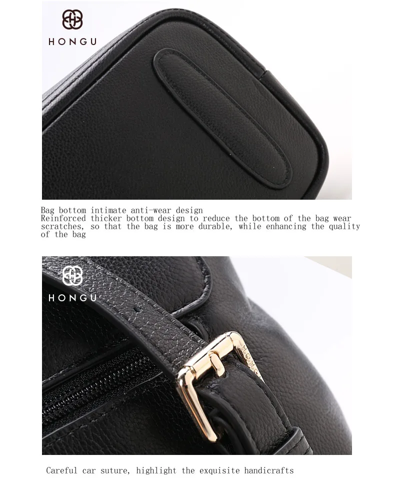 Fashion Design Women Backpacks 100% Natural Cow Leather Ladies Tote Bag School Bags Teenagers Girls Big Capacity Versatile Bag  (_12