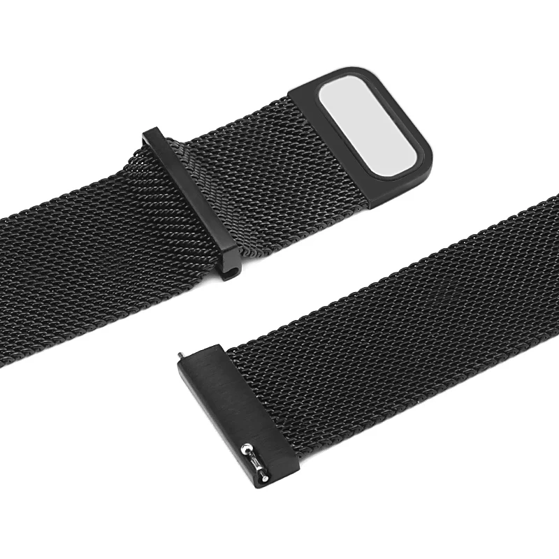 

band width 22mm Milanese Loop Strap For TICwatch pro Bracelet Magnetic buckle adjusted size TICwatch pro Stainless Steel Strap