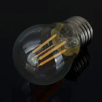 

10pcs Super Bright E27 Lamp A60 LED Filament Dimmable 6W 9W 18W 24W E14 G45 Retro Glass Edison 220V 240V Free shipping