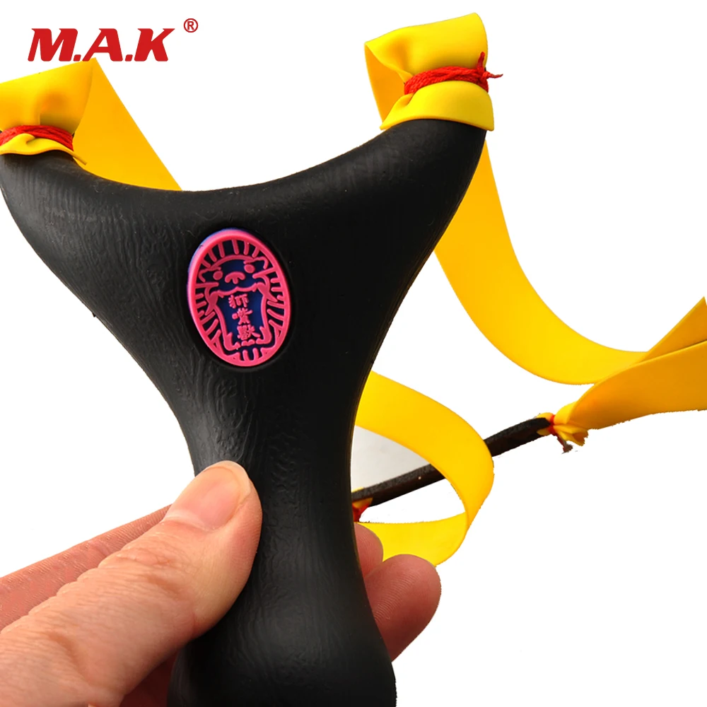 High Quality 3 Style Slingshot of Resin Flat Skin Slingshot for Hunting
