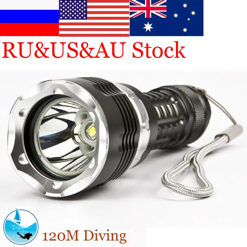 

zk90 LED Diving Camping Hunting Flashlight Torch Lamp Lantern Waterproof Underwater Military Police Grade Tactical Flashlight
