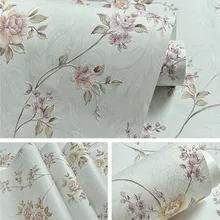 Обои Youman Европейский современный 3D тисненые обои для гостиной спальни фон Дамаск цветочные обои рулон рабочего стола
