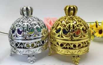 

creative carved vintage retro Royal censer candy bag new marriage charm Shower Favor Boxes Wedding Party Gift hold bag