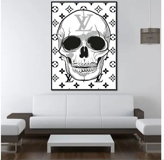 

modern art hand painted pop art Brand painging on canvas graffiti street art good for bedroom decoration