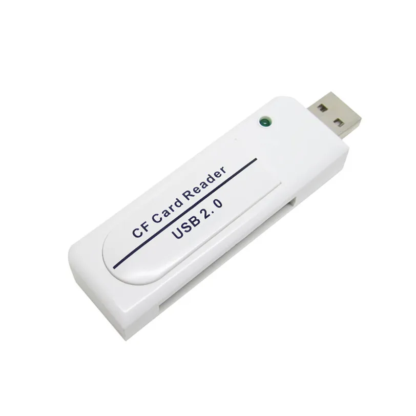 Высокое качество card reader USB 2,0 компактная карта памяти CF card reader высокое Скорость Futural цифровой JUN28