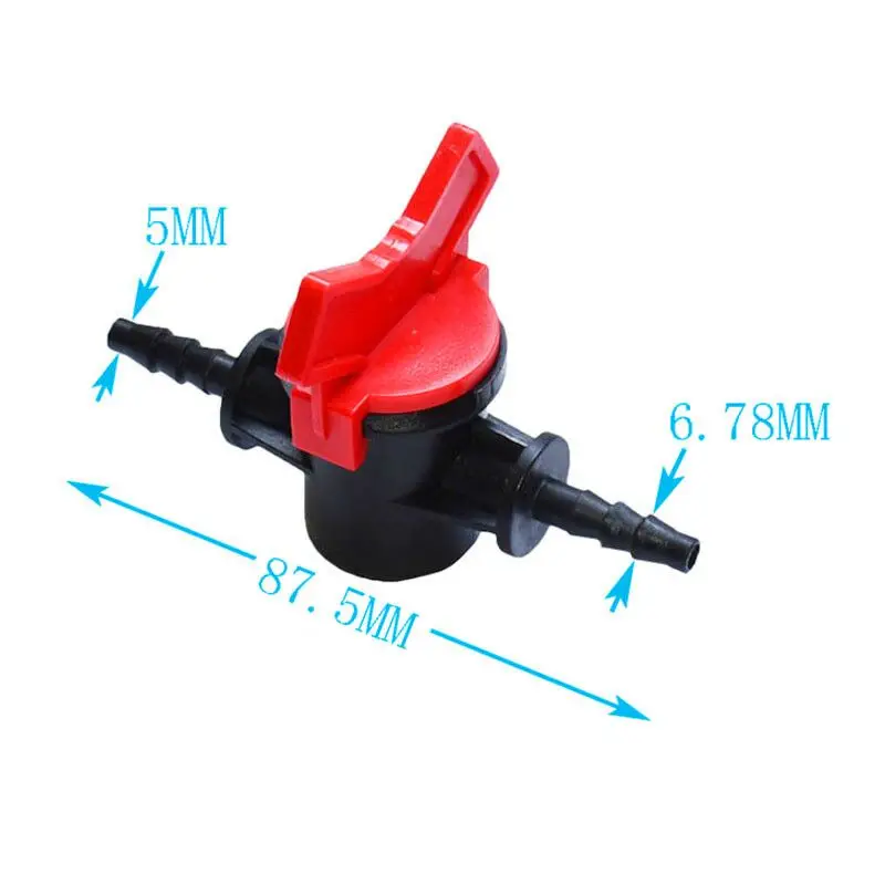 Капельного полива и орошения 1/" Сад Крана 3/8" водяной клапан 4/7 садовый шланг для полива и орошения клапан 8/11 2-полосная уплотняющая прокладка фитинги разъем 1 шт