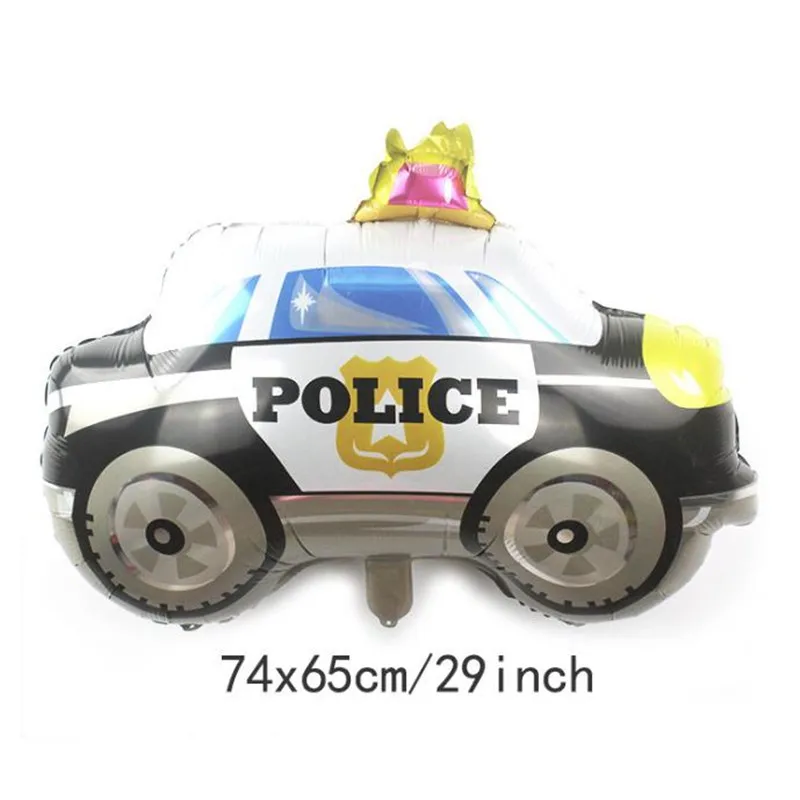 Фольга шары танки полицейские автомобили пожарные машины скорой помощи школьные