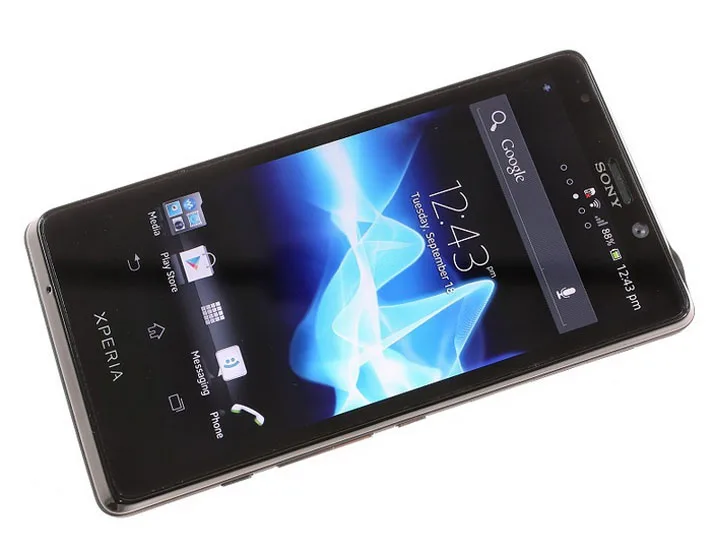 Оригинальный разблокированный мобильный телефон Sony Xperia J ST26i с диагональю 3G Wi Fi GPS