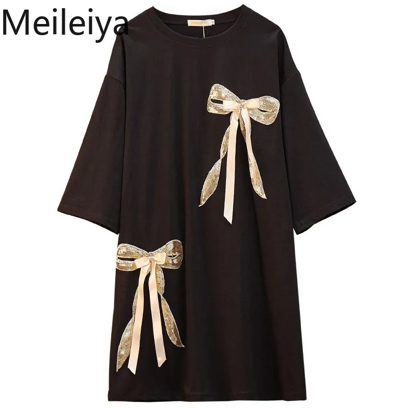 

2019 Summer Women's Dress 200 Pounds Extra Fertilizer Extra Large Size 240 Super Fat Sister Slim Dress