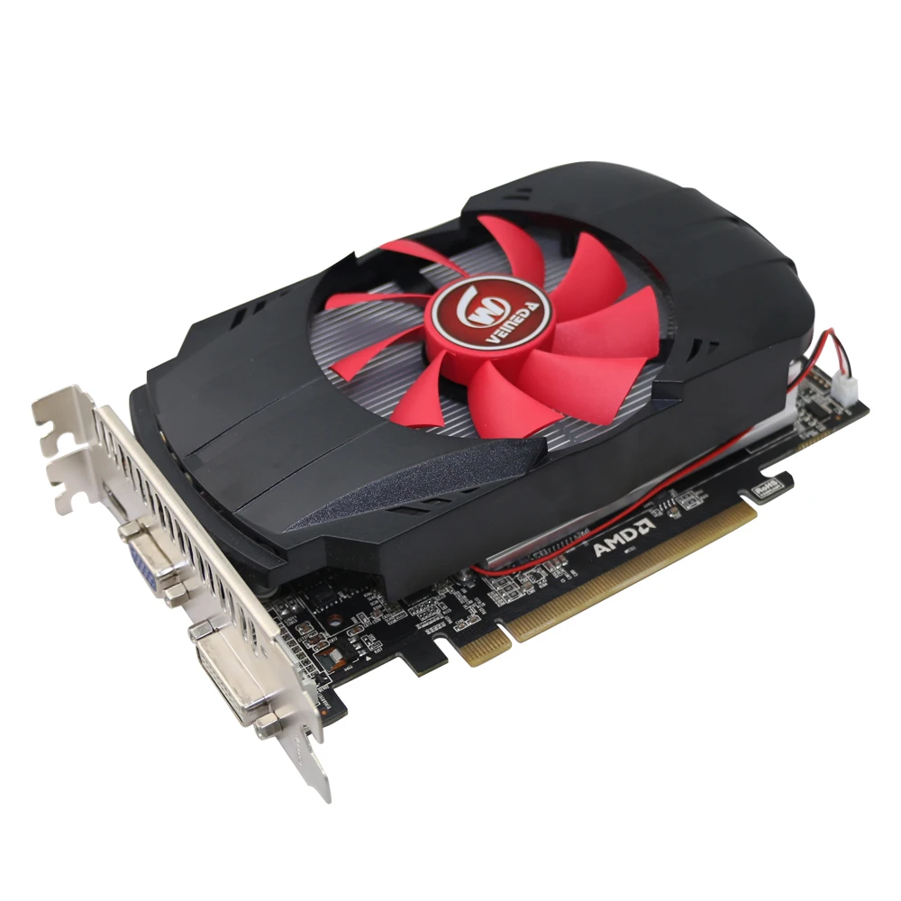 Новые видеокарты Veineda HD6850 2 ГБ GDDR5 мощнее R7 350 2 Гб карта для AMD Radeon Gamings