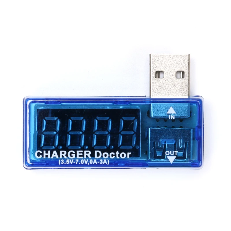 Умная электроника цифровой USB Мобильный зарядное устройство для зарядки тока измеритель напряжения мини USB зарядное устройство Доктор Вольтметр Амперметр