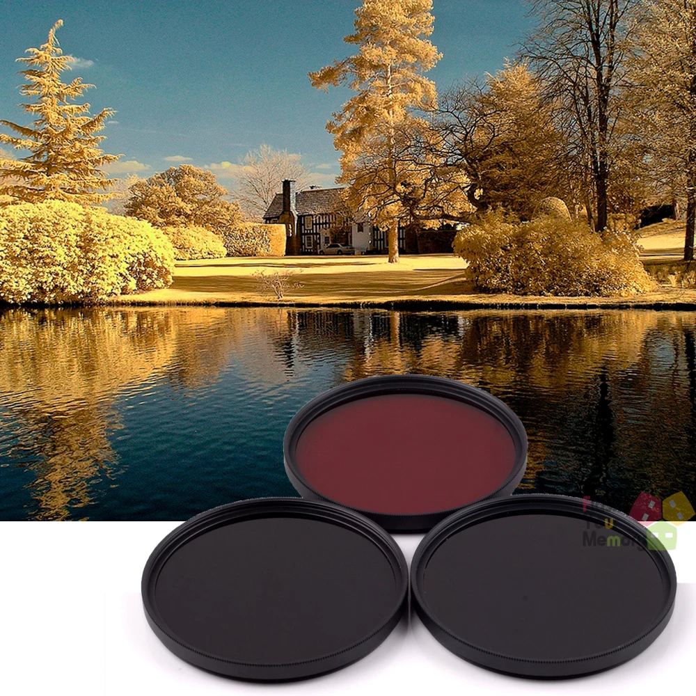43mm 630nm 720nm 760nm Infrared IR Optical Grade Filter for Canon Nikon Fuji Pentax Sony Camera