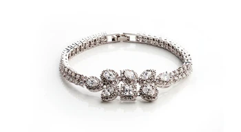 

Luxury AAA+ Swiss Cubic Zircon Bracelets Fashion CZ Bracelet For Women Brilliant Evening Party Jewelry Teen Bracelet