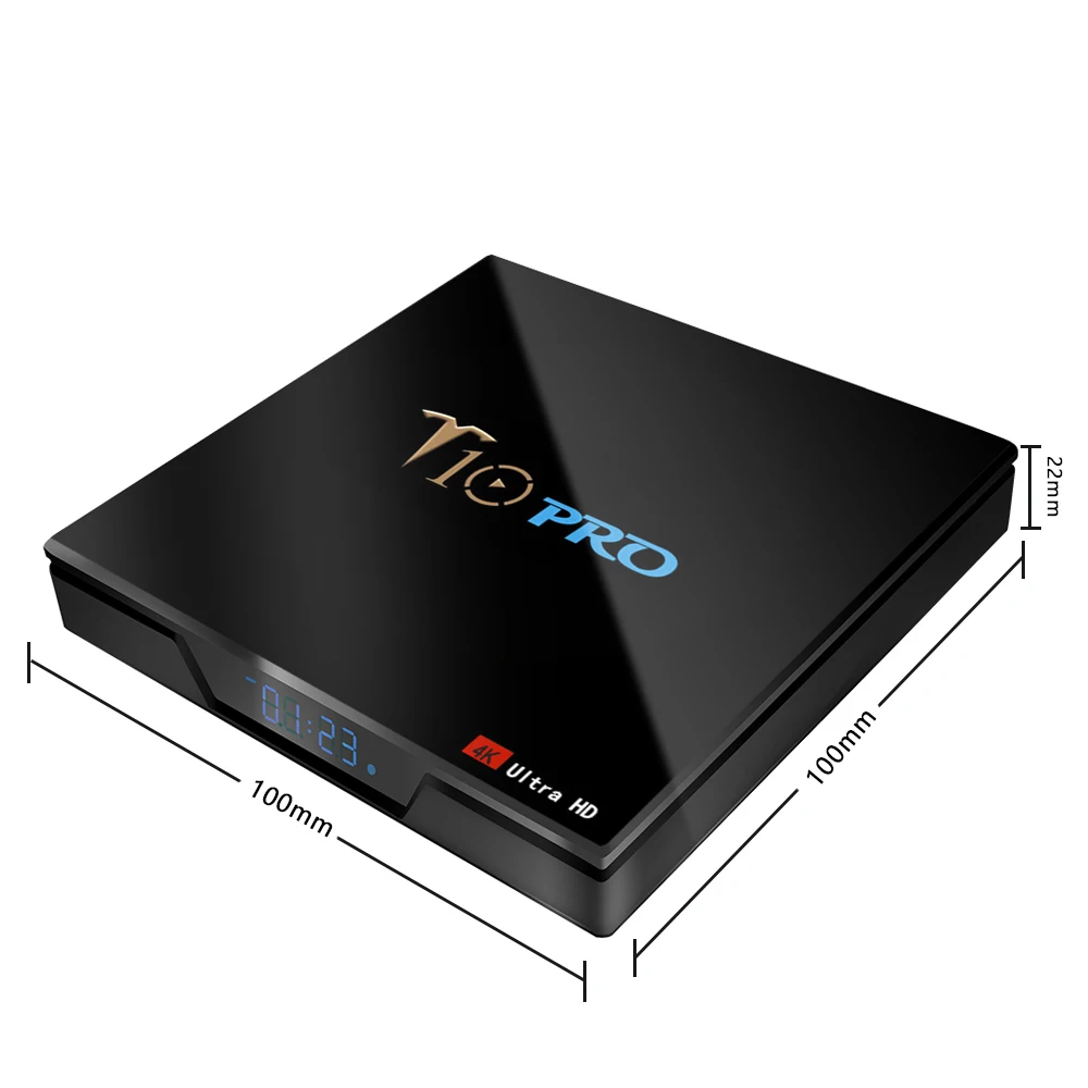Приставка Смарт ТВ T10 Pro Amlogic S905X2 2 4 ГГц Wi Fi BT4.1 Android 8 1 ГБ 64 32 USB3.0 4K VP9|ТВ-приставки и