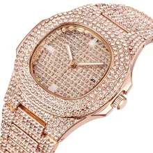 2019 New Luxury Dress Brand Fashion Watch Woman Ladies Rose Gold Diamond Relogio Feminino Dress Clock Female Relojes Mujer 2019 New Luxury Dress Brand Fashion Watch Woman Ladies Rose Gold Diamond Relogio Feminino Dress Clock Female Relojes Mujer