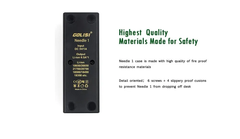 Golisi Needle 1 Smart USB Charger-3