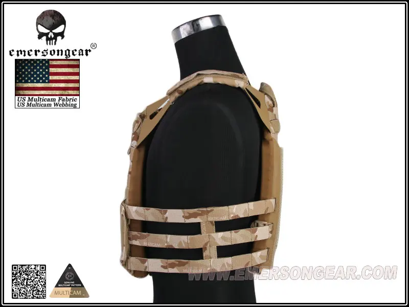 Emerson Molle CP стиль адаптивный жилет JPC 2 0 тактический боевой Мультикам засушенный