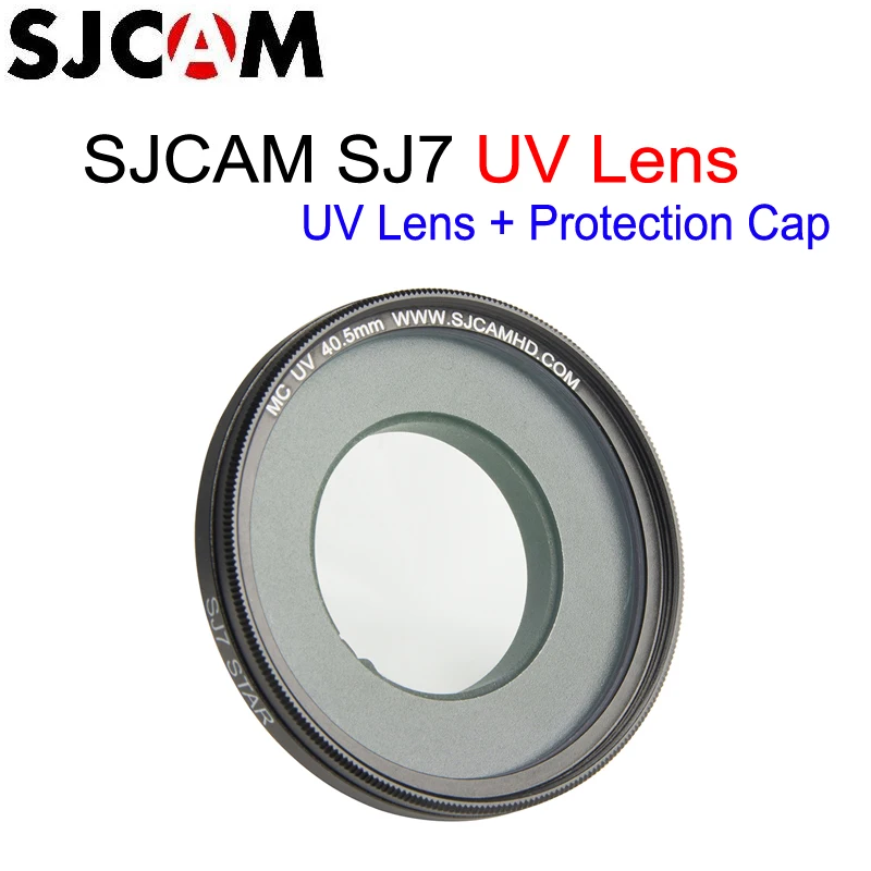 

Original SJCAM SJ7 Star MC UV Lens 40.5mm with Protection Cap - Anti Scratch Lens UV Filter Lens + Cap For SJCAM SJ7 Star Camera