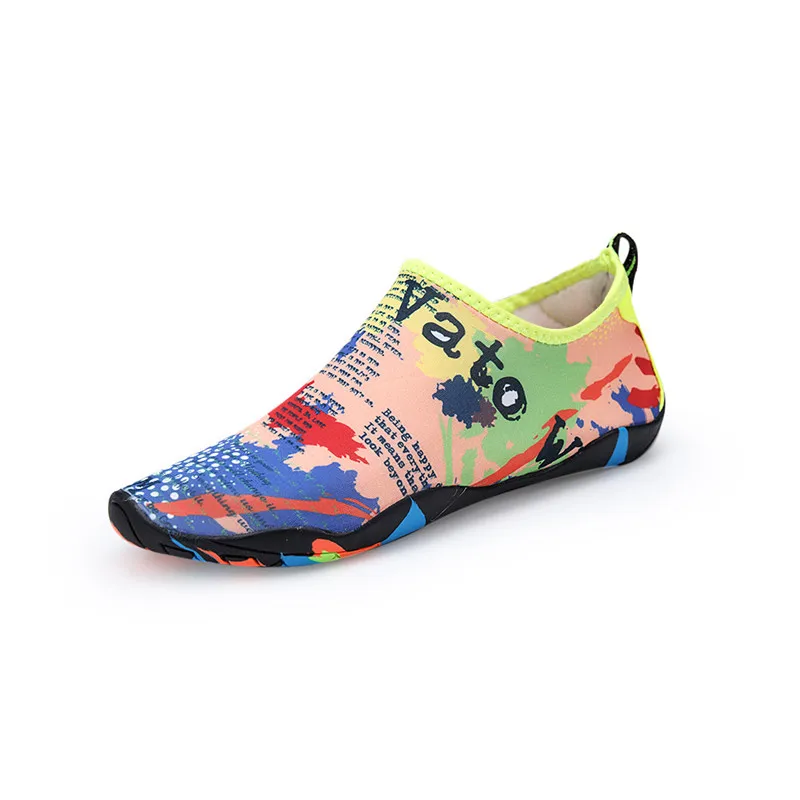 Размер 28-46, кроссовки унисекс, обувь для плавания, быстросохнущая акваобувь и детская водонепроницаемая обувь, zapatos de mujer, Пляжная мужская обувь - Цвет: Map color