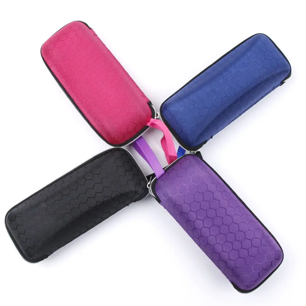 

Newly Protable Rectangle Zipper Sunglasses Hard Eye Glasses Case Protector Box Case Spacious with Zipper Closure Eyewear