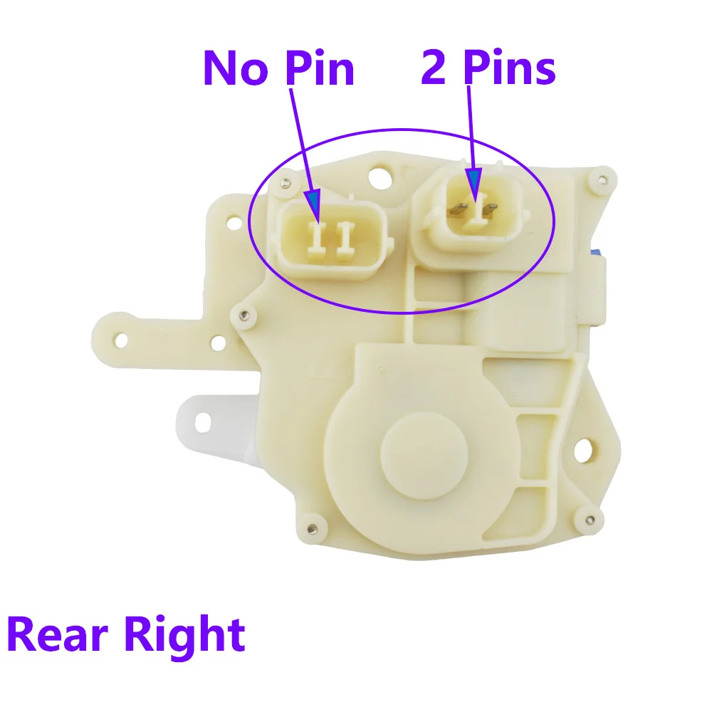 Привод дверного замка передняя/задняя/правая/левая сторона для Honda Civic Accord Odyssey S2000 Insight CRV Acura 72115S5AA01 72115-S5A-003 - Цвет: Rear Right
