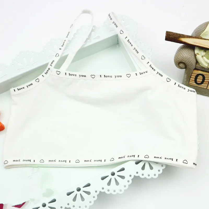 

2018 summer teenage girl underwear linger training bras for teen children puberty girls young girl student small bra