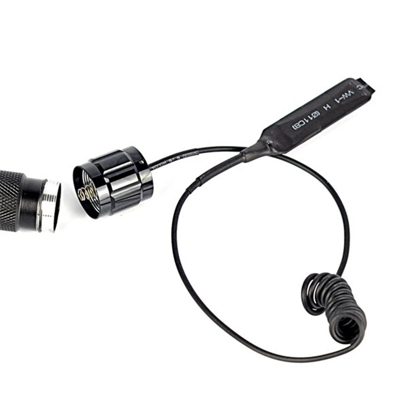 Сенсорный вкл/выкл пульт дистанционного давления крыса хвост удлинитель с переключателем для WF 501B светодиодный фонарик
