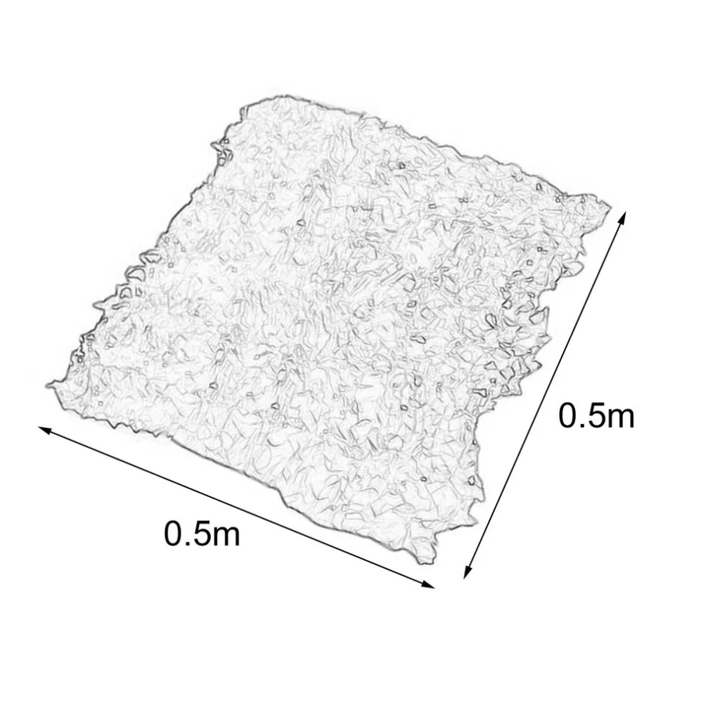 0,5*1 м/0,5*0,5 м покрытие для автомобиля, палатка, камуфляжная сетка, армейская Военная камуфляжная сетка, уличные охотничьи жалюзи, защитная сетка, покрытие
