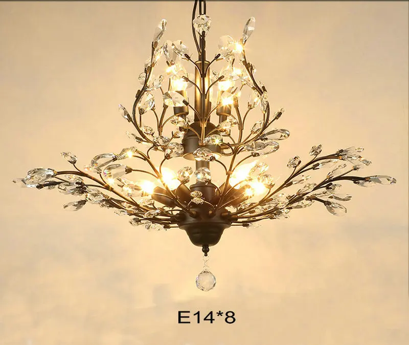 4 5 6 Lights Ceilling Light 7 8 9 Lights Chandelier Lighting Modern Home Decor Led Crystal Lamp Lustre Cristal E14 Crystal Lamps5