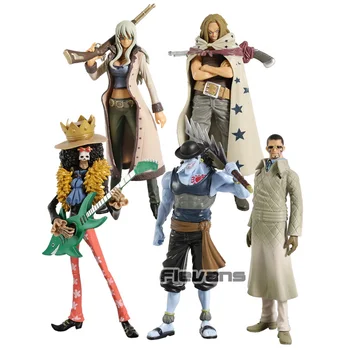 

One Piece The Grandline Lady Man Brook Nico Olvia Arlong Vergo Yasopp PVC Figure Collectible Model Toy