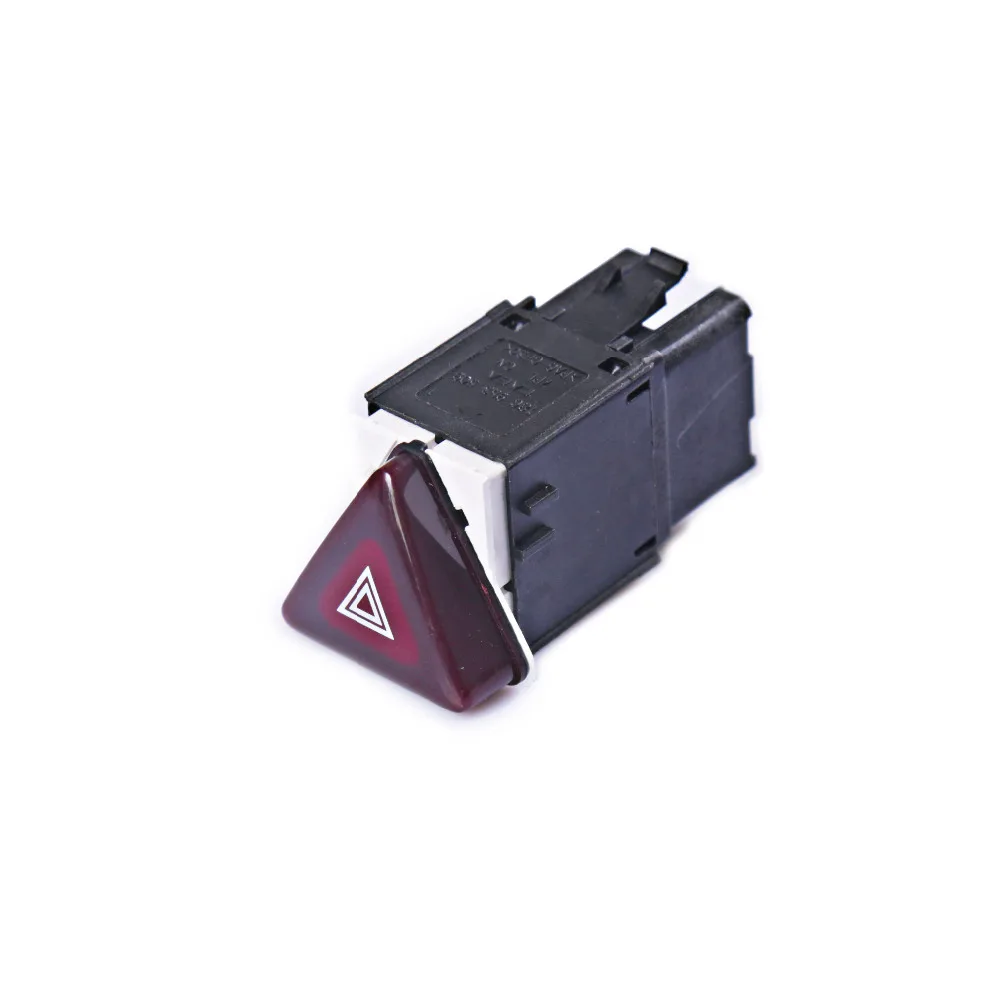 

YCwin Dark Red Hazard Warning Flash Switch Button For VW Jetta Golf MK5 GTI Rabbit 18G 953 509 / 1K0 953 509 A