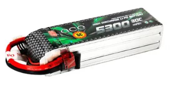 

ACE 5300mAh 30C 11.1V 3S1P 29*42*136mm 367g for RC models FPV drones
