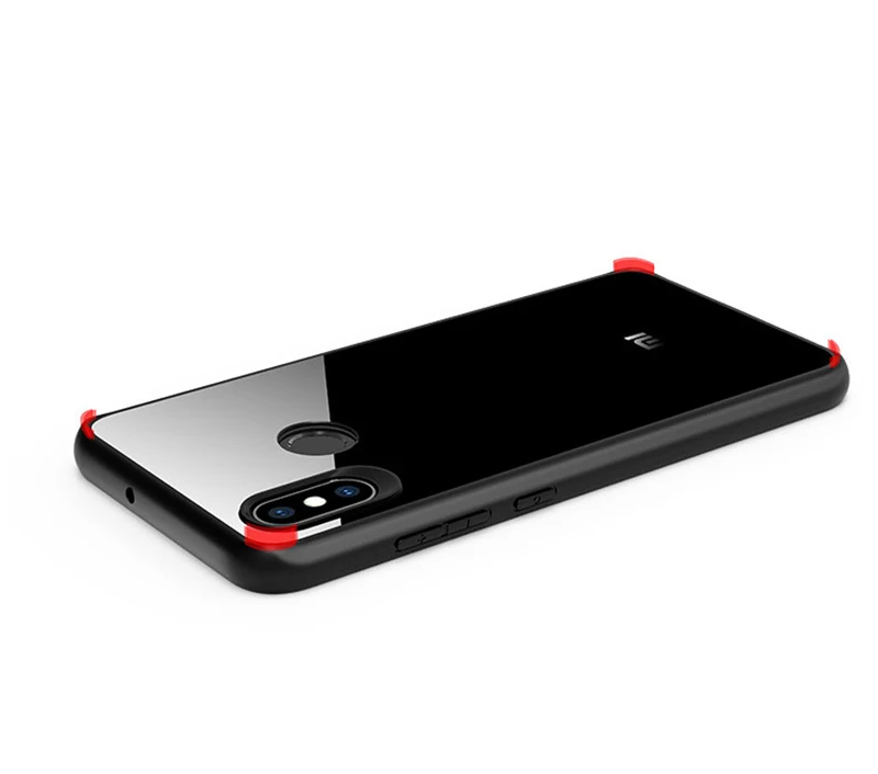For Xiaomi Mi8 Case 2 in 1 HD Transparent Hard PC + Soft TPU Shockproof Phone Back Cover For Xiaomi Mi 8 Armor Cover Fundas Capa (10)